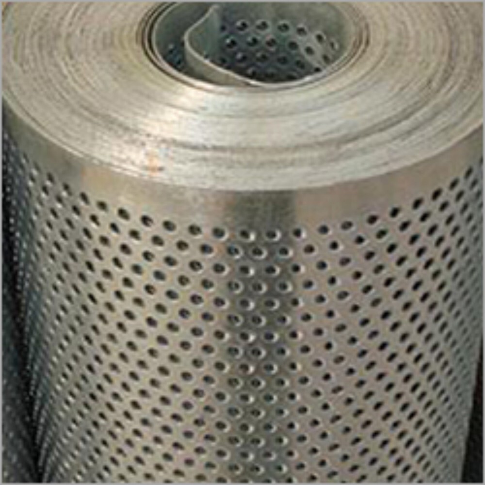Gi Perforated Sheet Coil - Stainless Steel, Available In Various Sizes, Customizable Colors, Galvanized Surface Treatment, Hot-rolled Durability | High-quality Industrial Solution