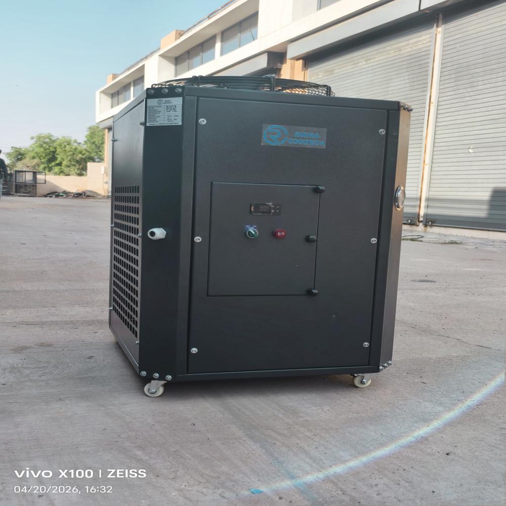 3 TR Oil Chiller Manufacturer in India | Industrial Hydraulic Oil Cooling System