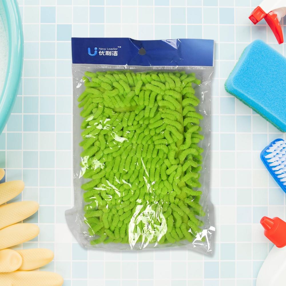 Microfiber Mop With Extendable Handle For Home & Office Cleaning (Pipe Not Inluded) - Color: Mix