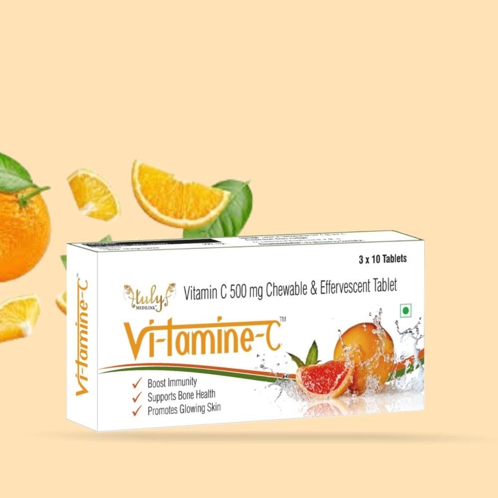 Vitamin C 500mg Chewable And Effervescent Tablets