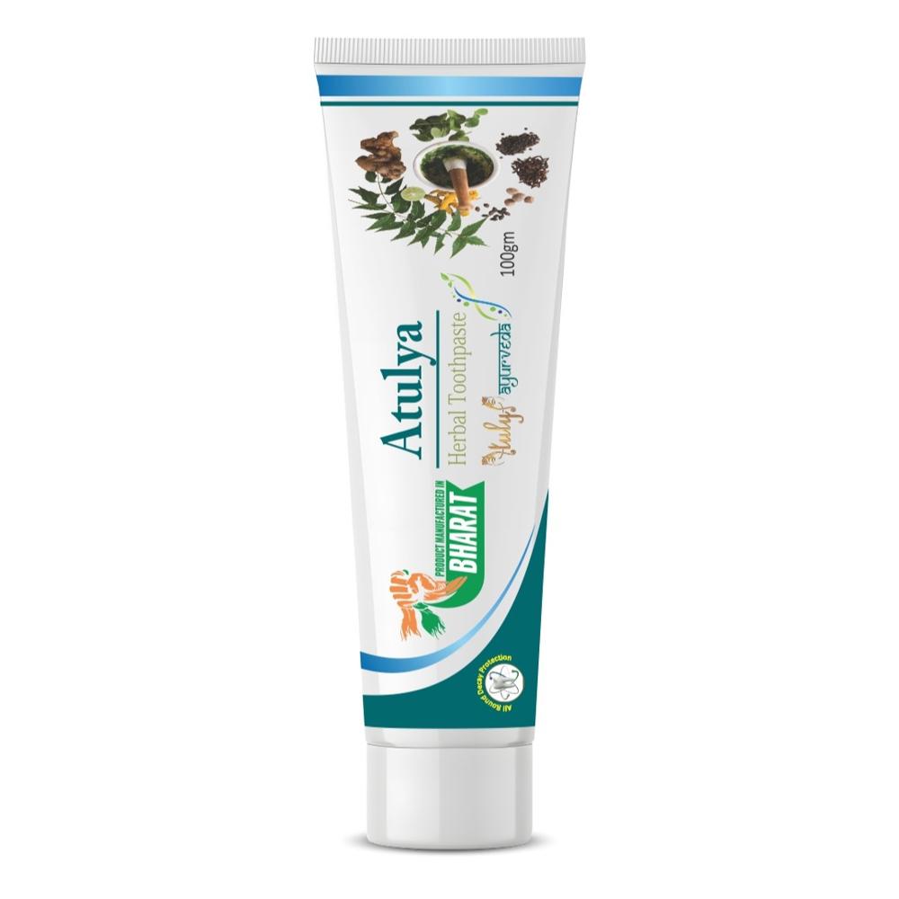 Ayurvedic HERBAL Toothpaste for Teeth Whitening - 100% Natural Formula 100g