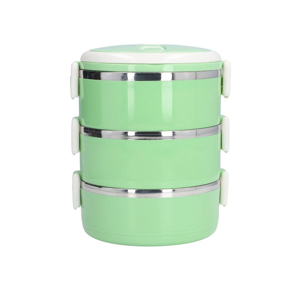 3 Layer Doraemon Lunch Box Tiffin - Color: Mix