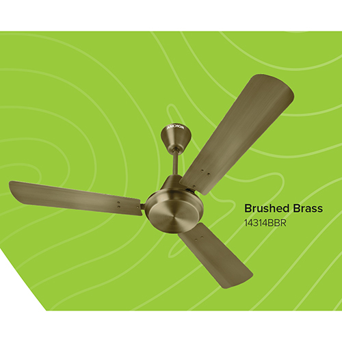 14314BBR Brushed Brass Ceiling Fan