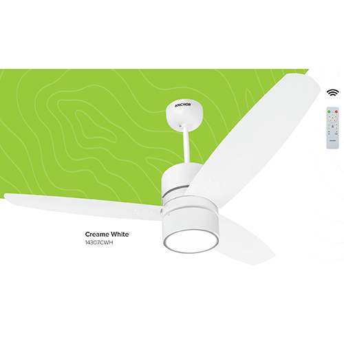 14307CWH Creamy White Ceiling Fan