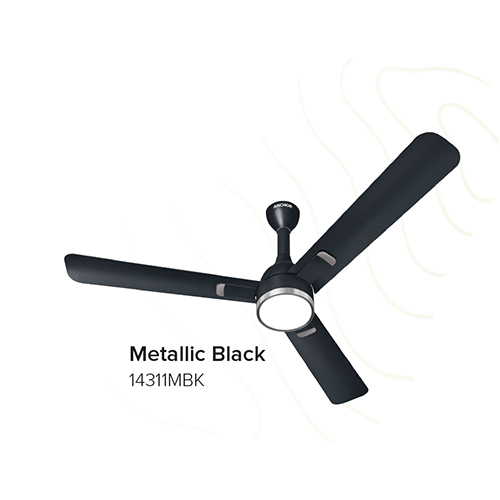 14311MBK Metallic Black Ceiling Fan