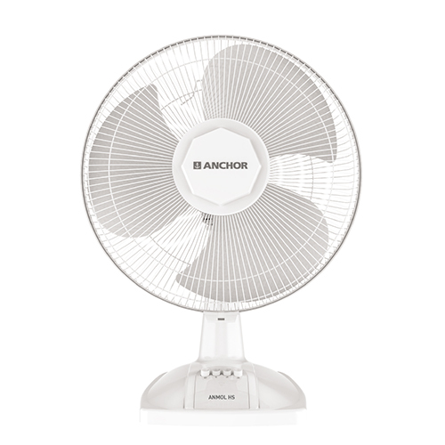ANMOL HS White Table Fan