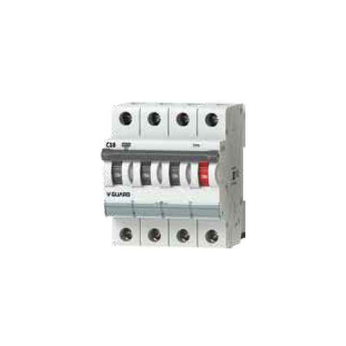 10 KA - C Type Three Pole And Neutral Miniature Circuit Breaker