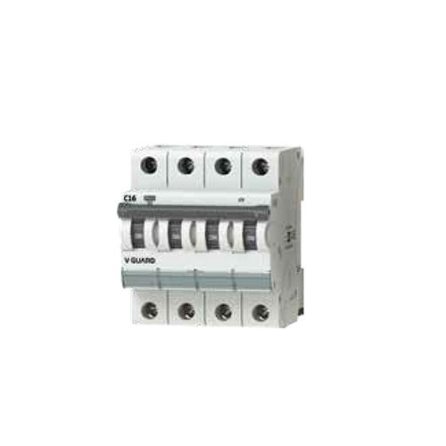 C Type Four Pole And Neutral Miniature Circuit Breaker