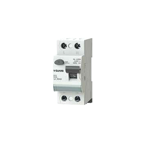 Rccb 25A Dp 30MA Invidia Invidia Two Pole Residual Current Circuit Breaker
