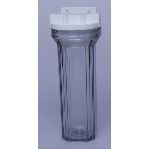 Water Filter Housing 10 Trasparent - Capacity: Supports Up To 5 Kg/Cm2 Pressure