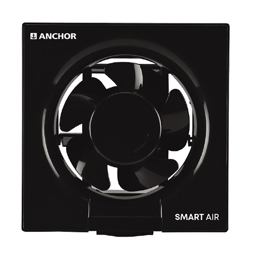 SMART AIR Black Plastic Ventilation Fan