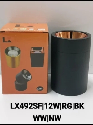 12w led surface cylinder rgbk ww