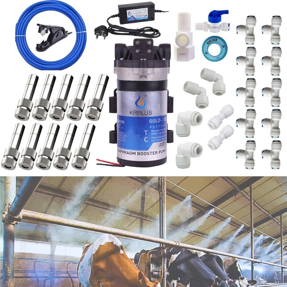 Fogger Kit For Outdoor - Advantage: Instant Temperature Reduction