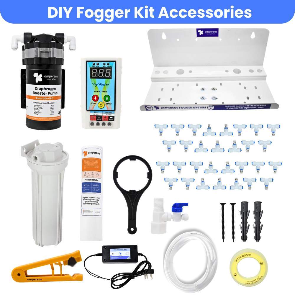 Fogger Kit For Outdoor - Advantage: Instant Temperature Reduction
