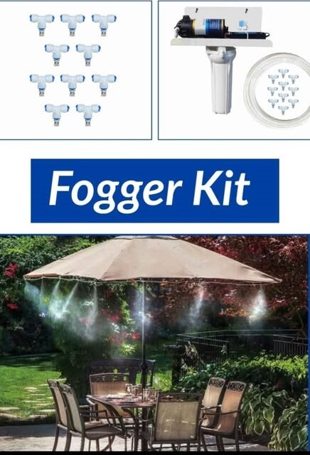 Fogger Kit For Outdoor - Advantage: Instant Temperature Reduction