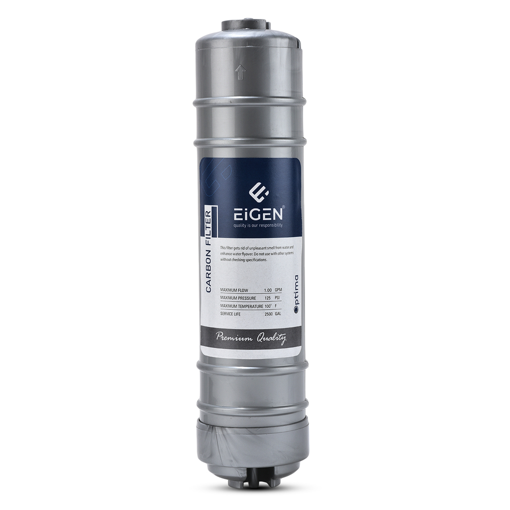 Eigen Optima Grey Inline Carbon Filter Block - Application: Water Purification Systems