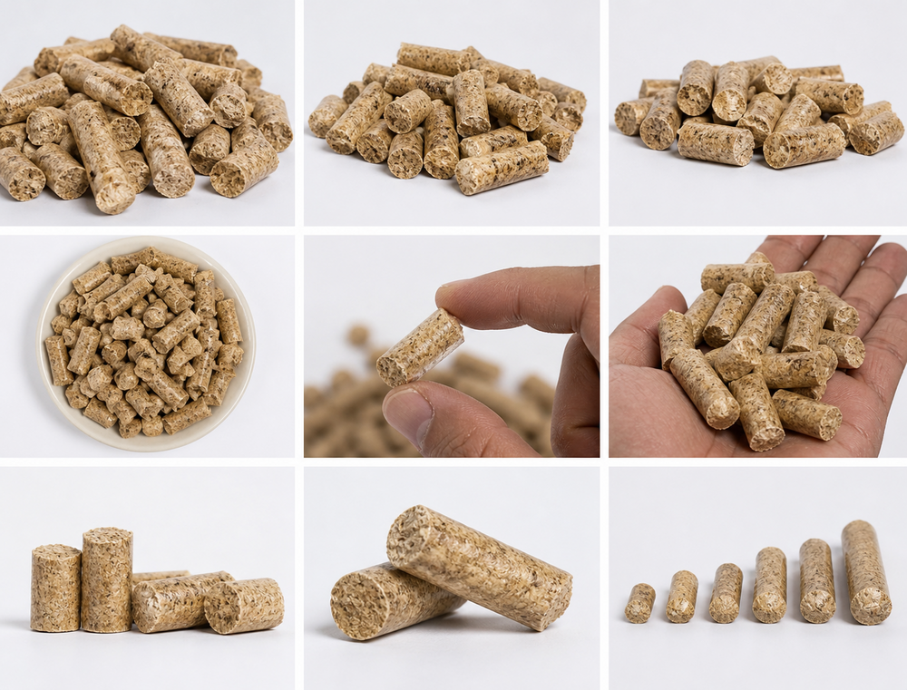 8 Mm Mustard Based Biomass Pellet