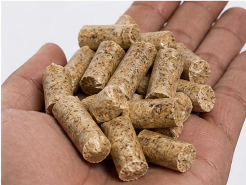 8 Mm Mustard Based Biomass Pellet
