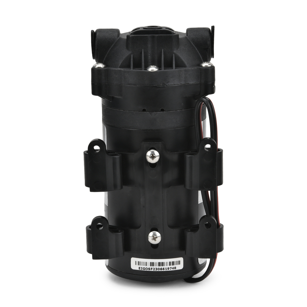 100 Gpd Diaphragm Booster Pump (Black) - Application: Domestic And Commercial Ro Water Purifiers