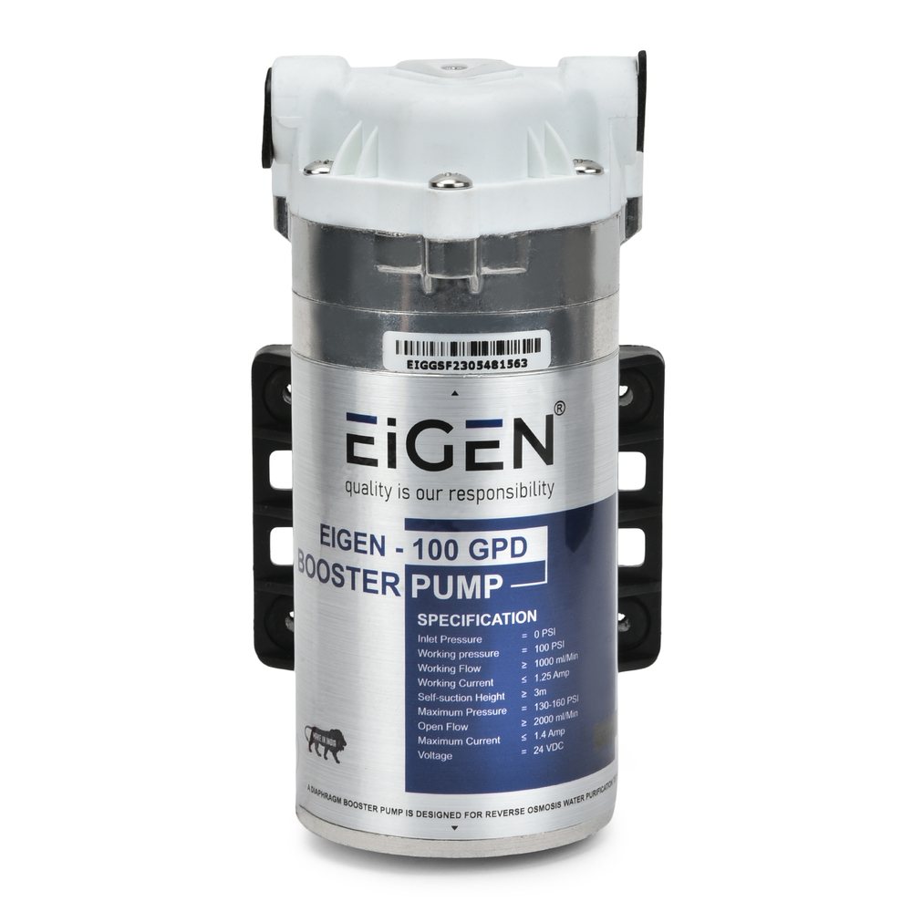 Ro Booster Pump Eigen 100 Gpd (Silver) - Application: Domestic/Household Water Purification