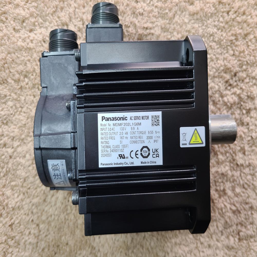 MDMF202L1G6M Panasonic A6 2000W Motor , Torque Nm - 9.55, RPM - 2000