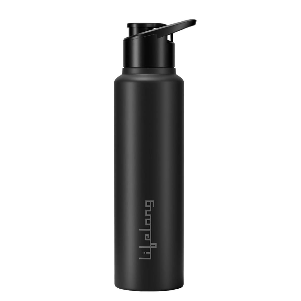 Lifelong Stainless Steel Water Bottle with Sipper | 950ml Durable, Leak-Proof, Easy Grip, Rust Free, Easy-to-Clean, Odour-Free Bottle LLWBTSP03