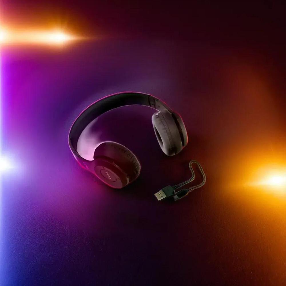 Wireless Head Bluetooth Headset Headphone(1 Pc) - Color: Mix