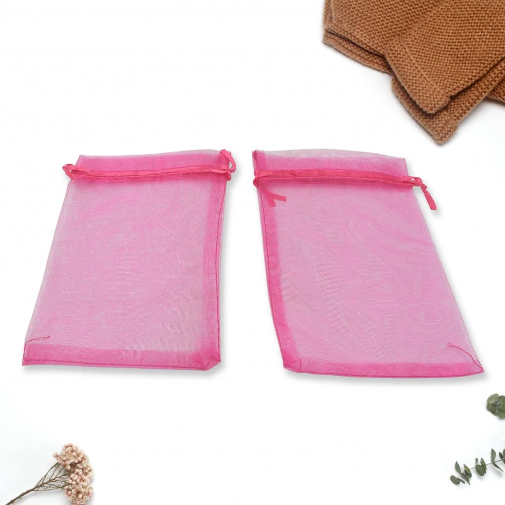 Organza Gift Bags Small Mesh Bags Drawstring Gift Bags Festival Gift Bags (100 Pcs Set)