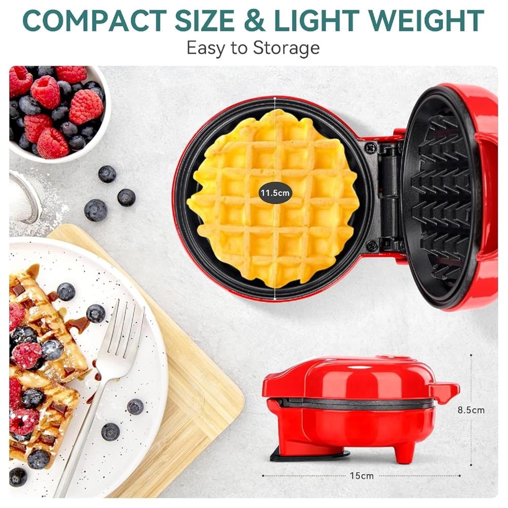 Mini waffle maker