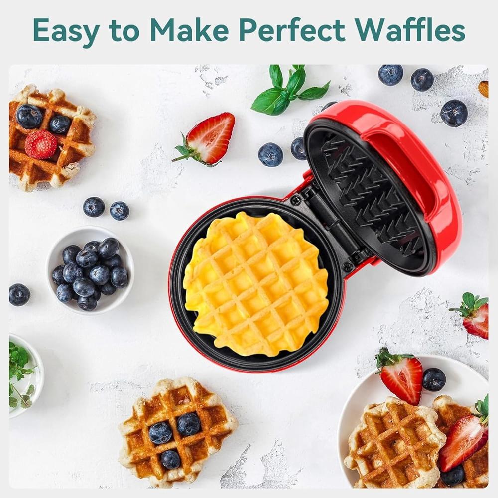 Mini waffle maker