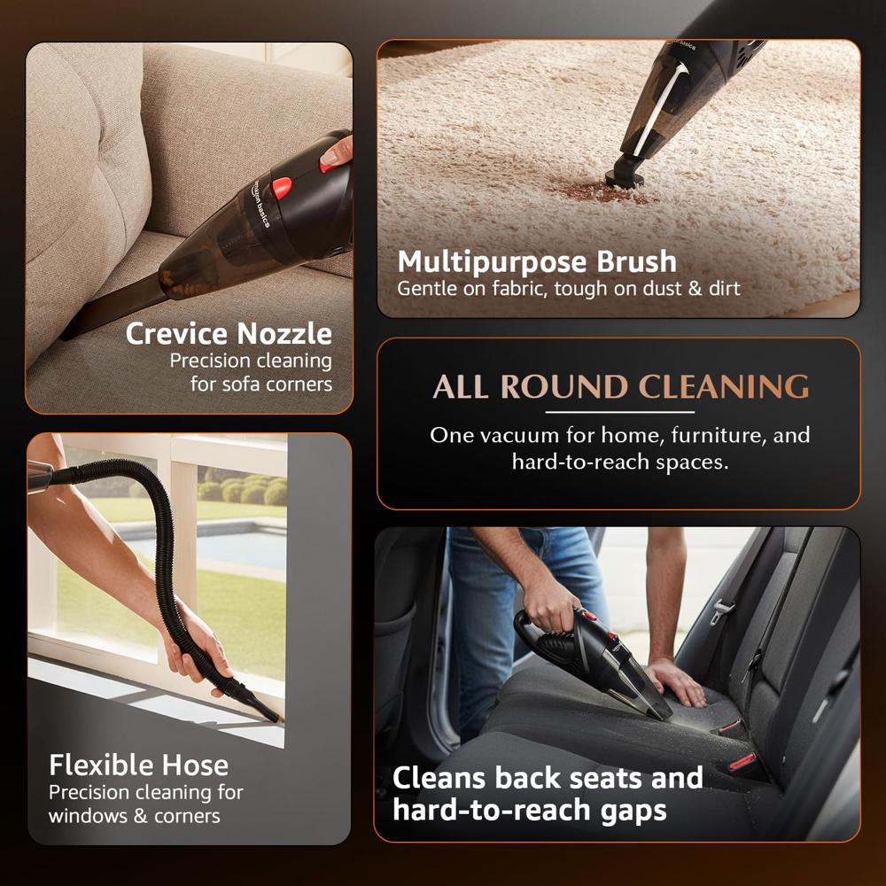 Mini Car Vacuum - Capacity: 1000 Pcs/hr
