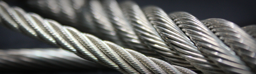 Ss304 Wire Rope - Stainless Steel, 1-52 Millimeter Diameter, Silver Color, 500 Meter Length | Ideal For Cranes, Elevators, Suspension Bridges