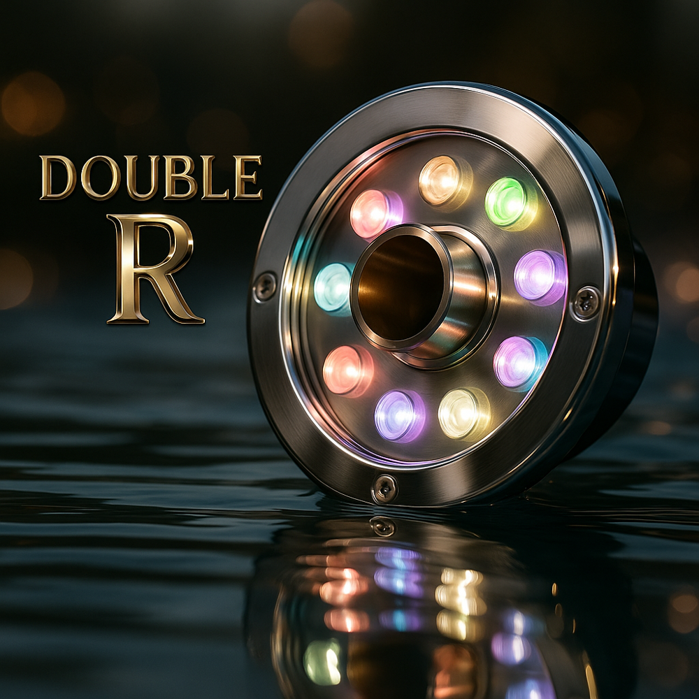 Nozzle Mounted Led Fountain Light