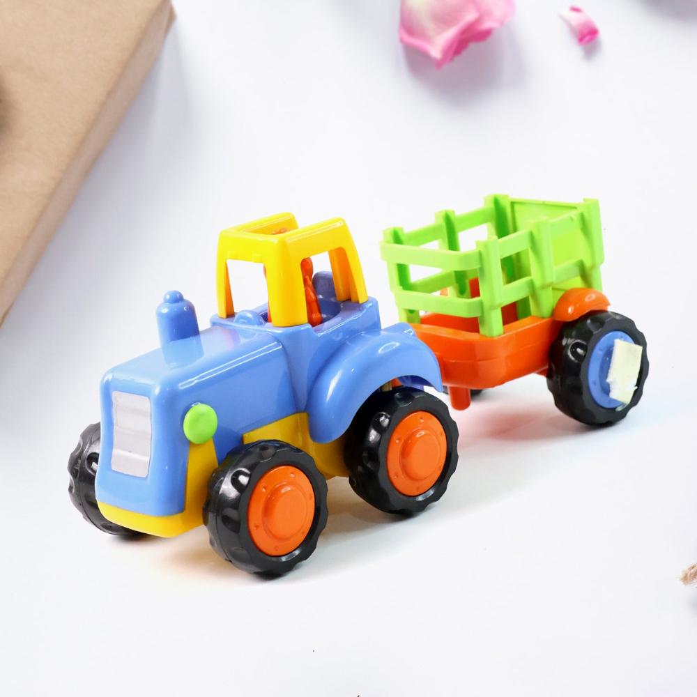 Funwoods Construction Vehicle Toy Set for Kids  (4 Pc)