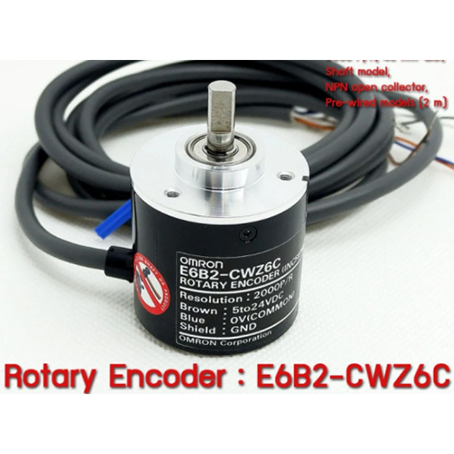 E6b2-cwz6c 2000p-r Encoder - Aluminium Alloy, 38mm Diameter, 2000 Ppr, Ip64, Npn Open Collector Output