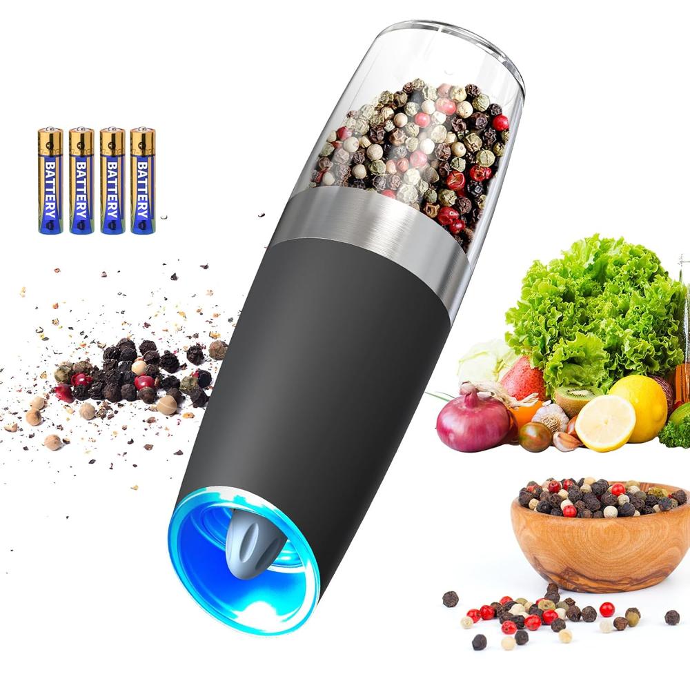 Electric Gravity Pepper Grinder