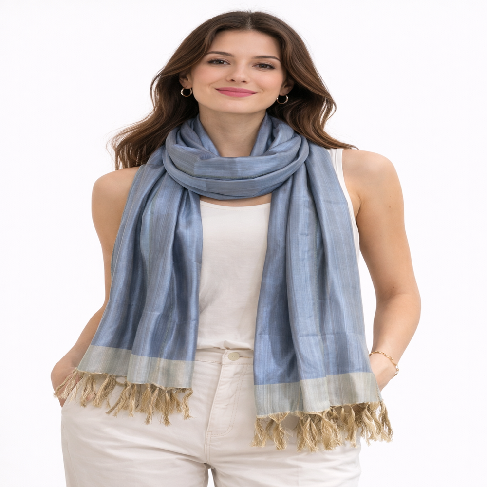 Reversible Silk Scarves