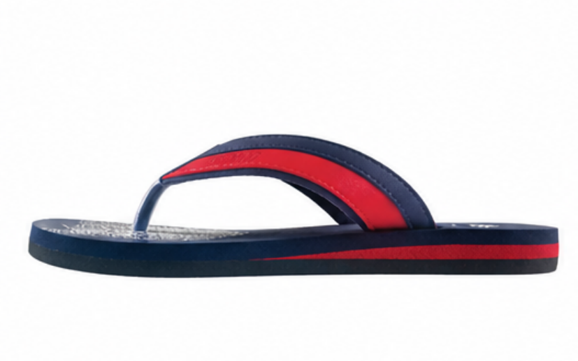 Mens Sleppers - Rubber Flip Flop | Comfortable, Stylish, Memory Foam Insoles, Arch Support, Moisture-wicking, Traction Soles For Indoor & Outdoor Use