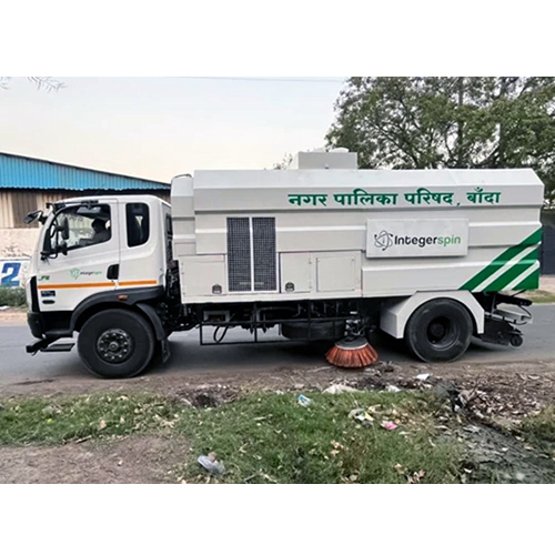 Truck Mounted Road Sweeper 6 Cum