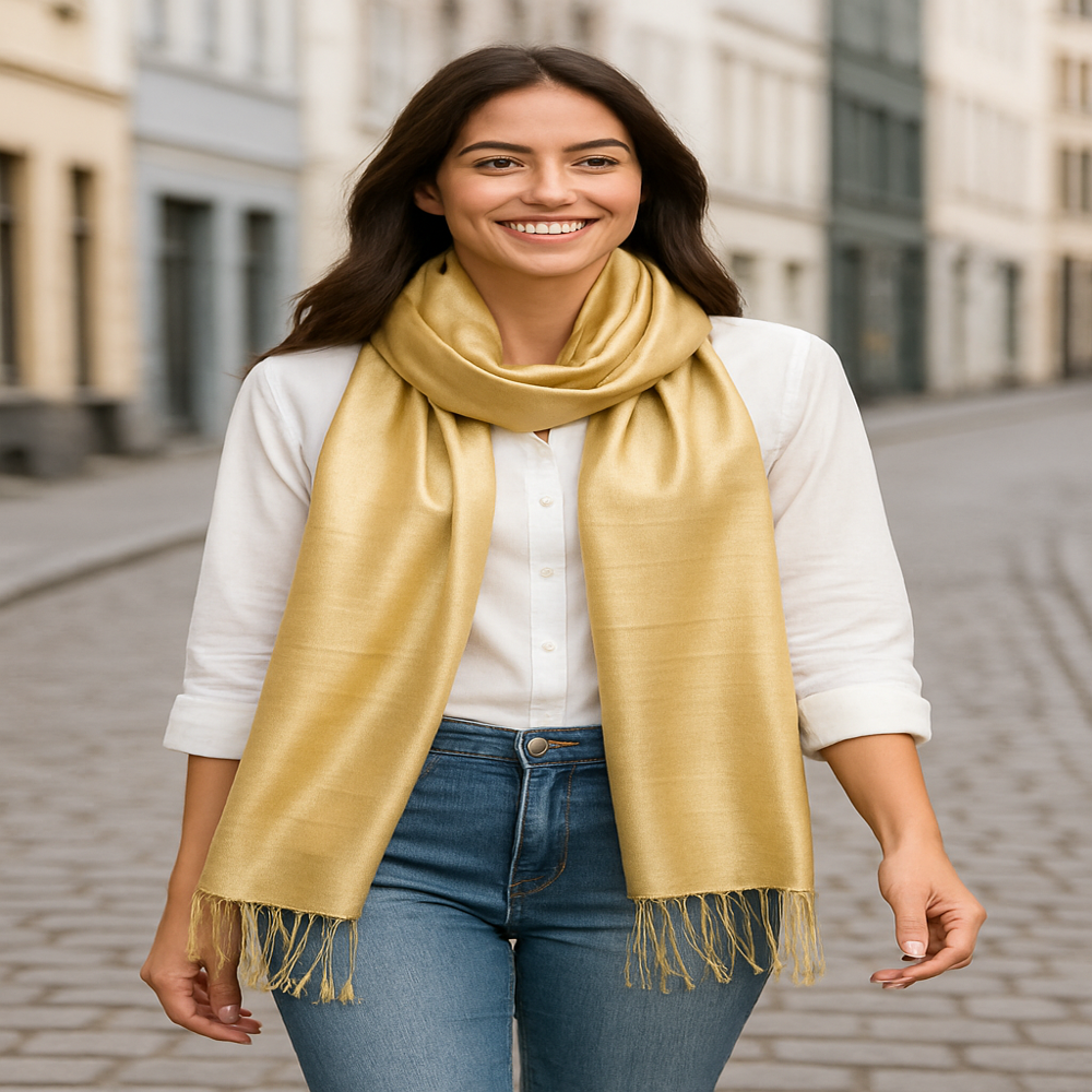 Tassar Silk Scarf