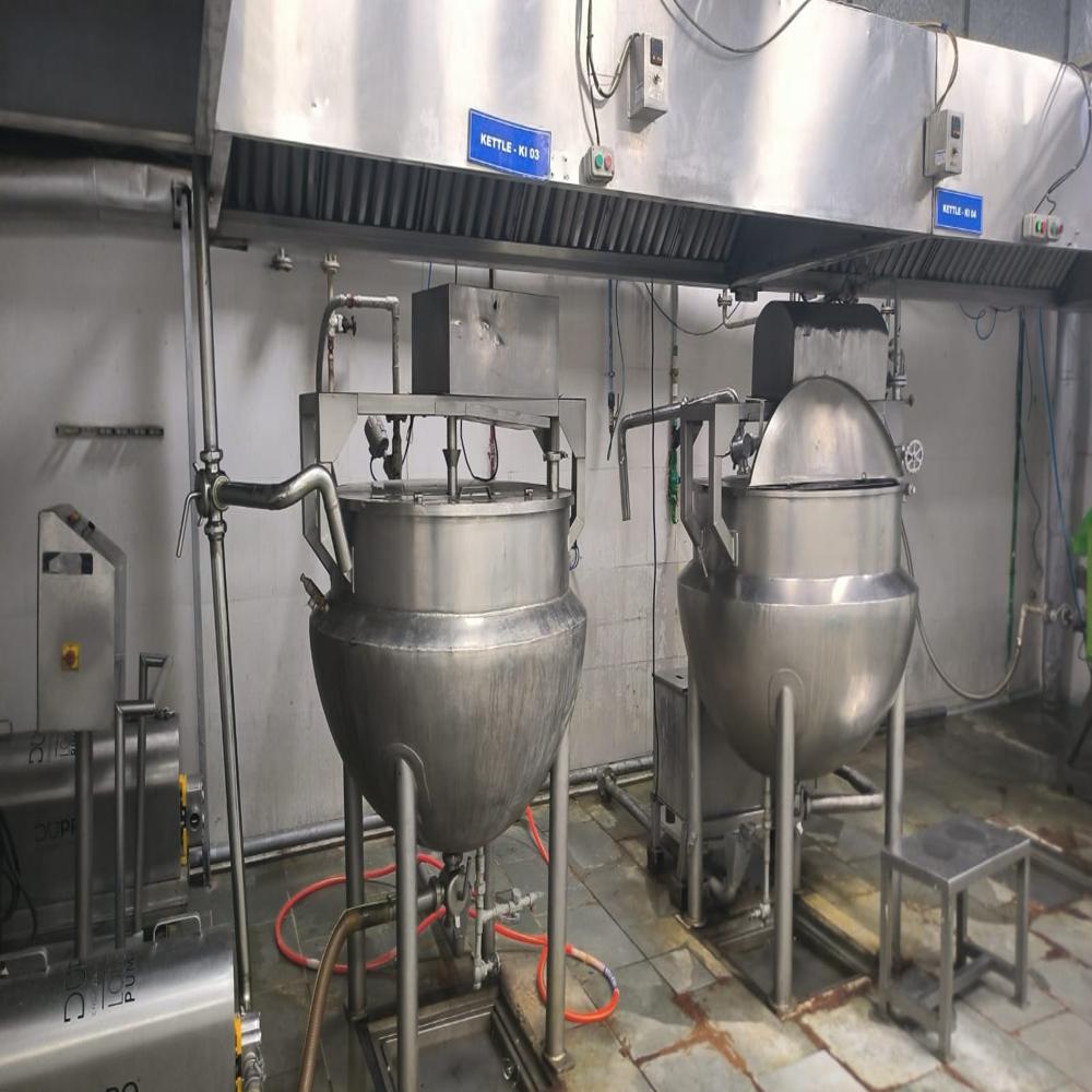 Stainless Steel Steam Jacketed Kettles