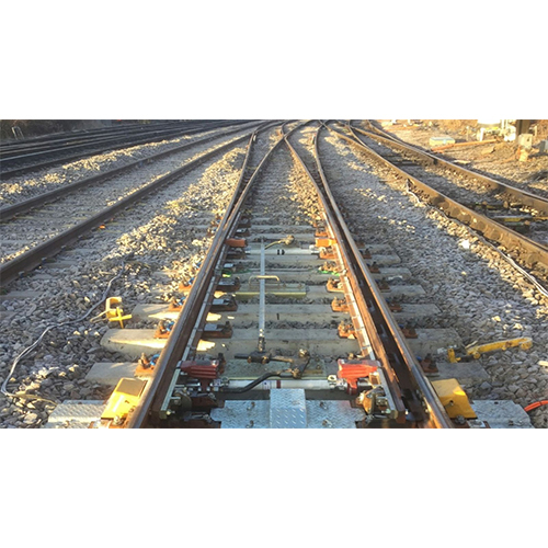 PSC CONCRETE RAILWAY SLEEPERS For 1 in 12 Turnout Set 60Kg  T-4218