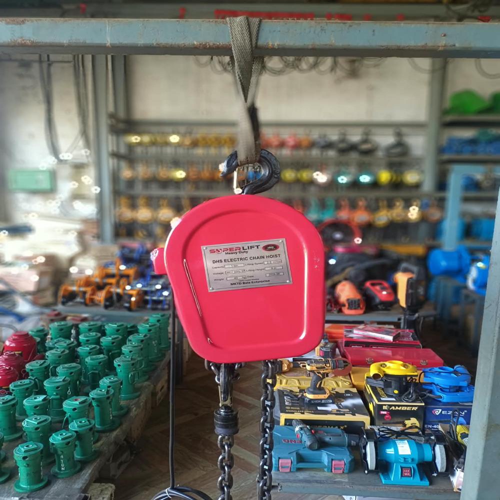 Dhs Electric Chain Block 1 Ton - Color: Red