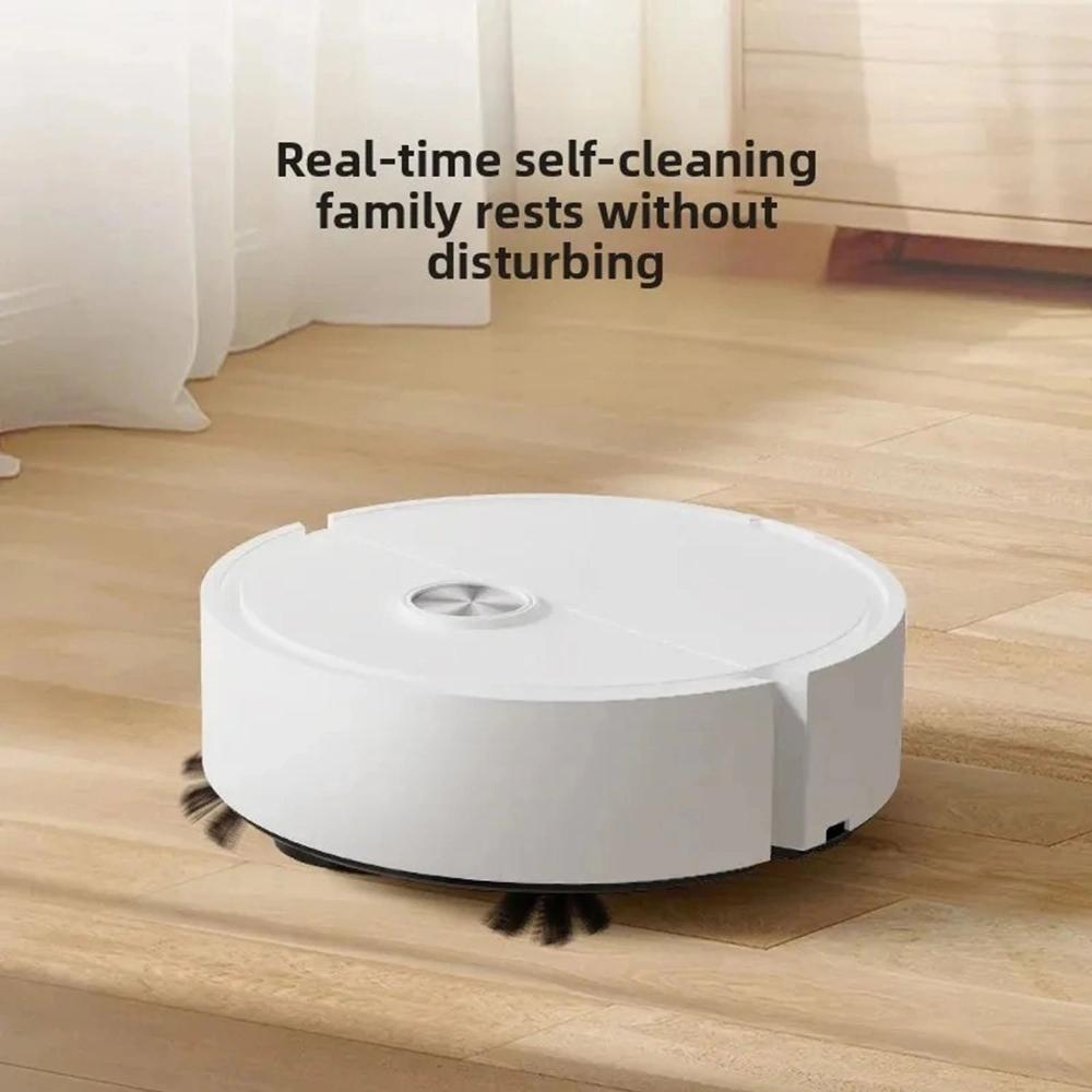 Robotic Vacuum Cleaner With Mopping Function (1 Pc) - Color: Mix