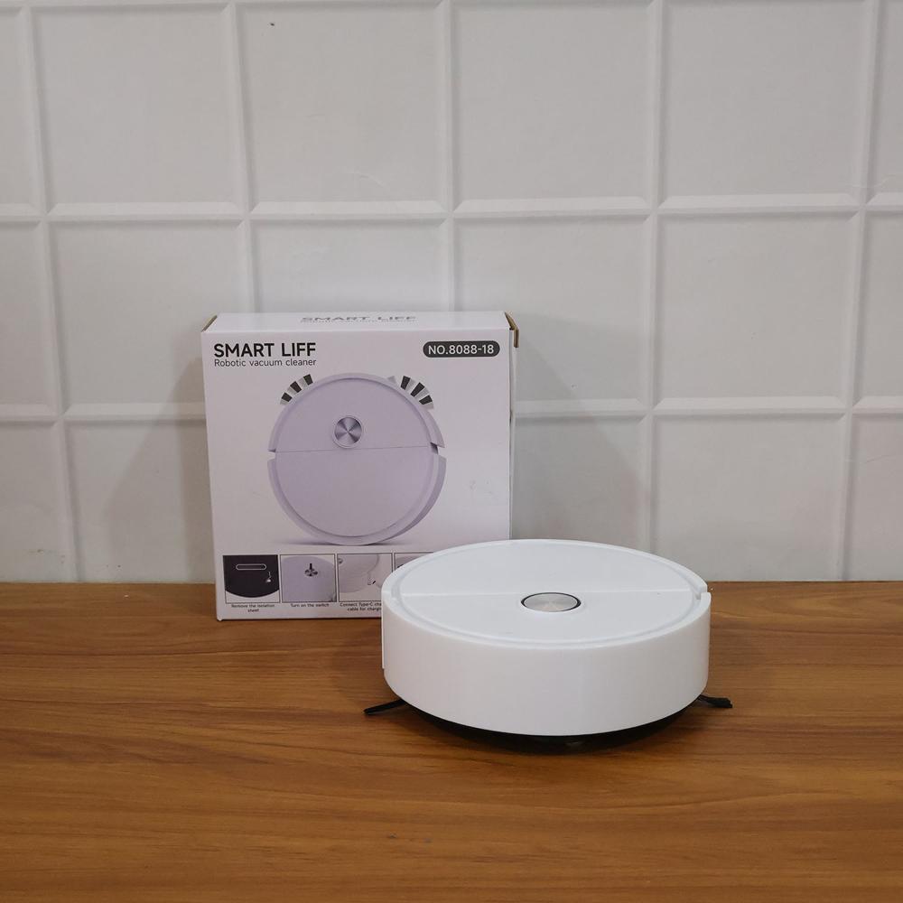 Robotic Vacuum Cleaner With Mopping Function (1 Pc) - Color: Mix