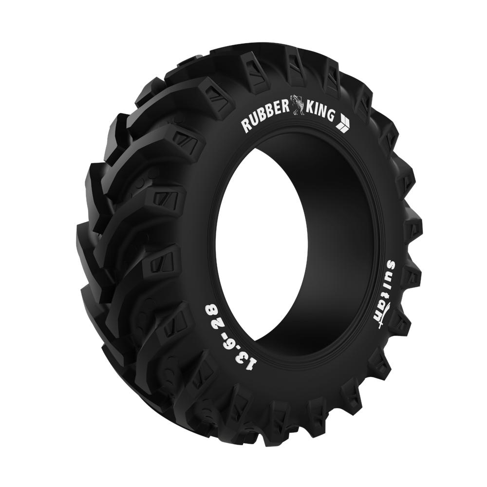 Sultan Tractor Tyre 13.6-28 - Diameter: 49.6 Inch (in)