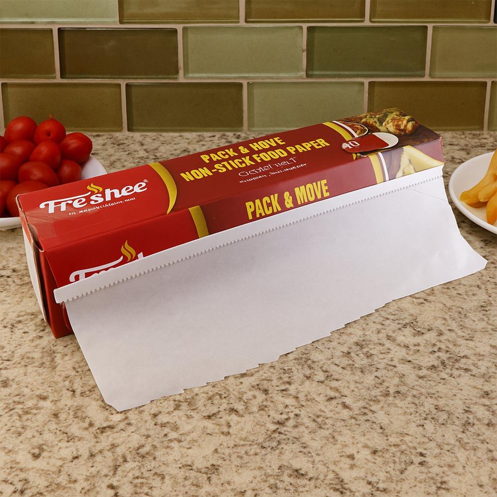 Freshee Pack & Move Non-Stick Food Paper 40 Meter + 5 Meter Free (Total 45 Meter)