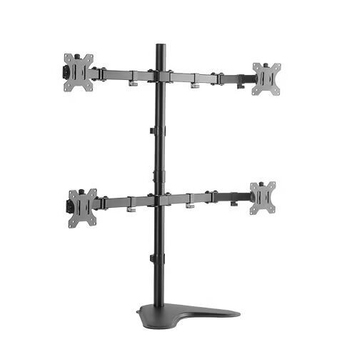 LUMI LDT12-T048N a   Quad Monitor Articulating Desk Stand