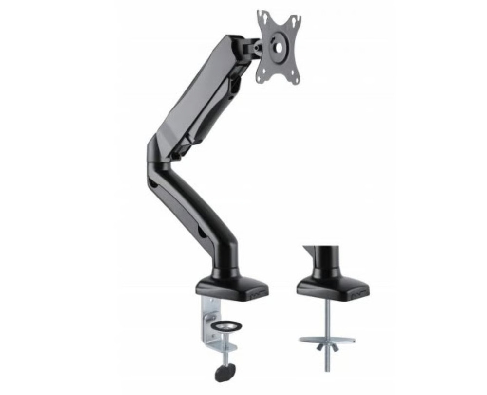 LUMI LDT13-C012 a   Elegant Spring-Assisted Single Monitor Arm