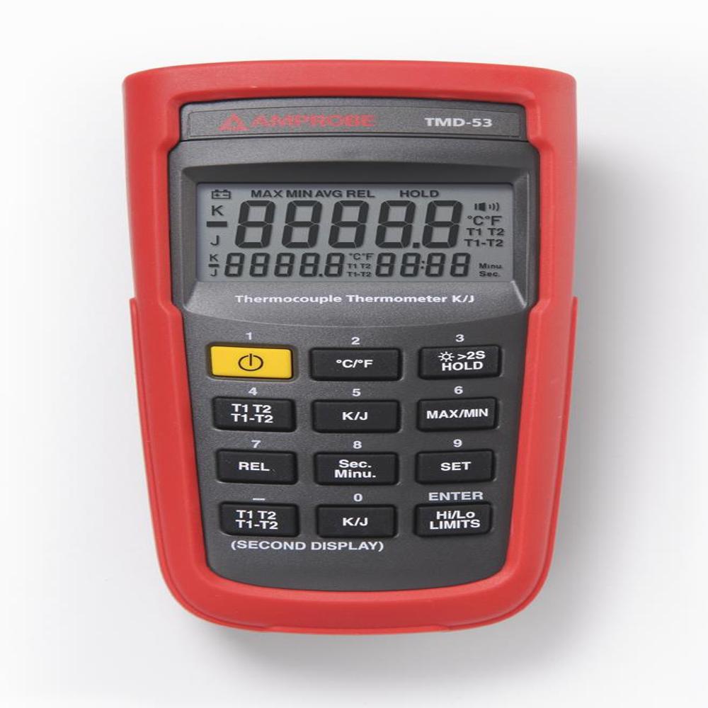 Amprobe Tmd 50 Thermometer - Temperature Range: -200C To 1372C (-328F To 1999F)